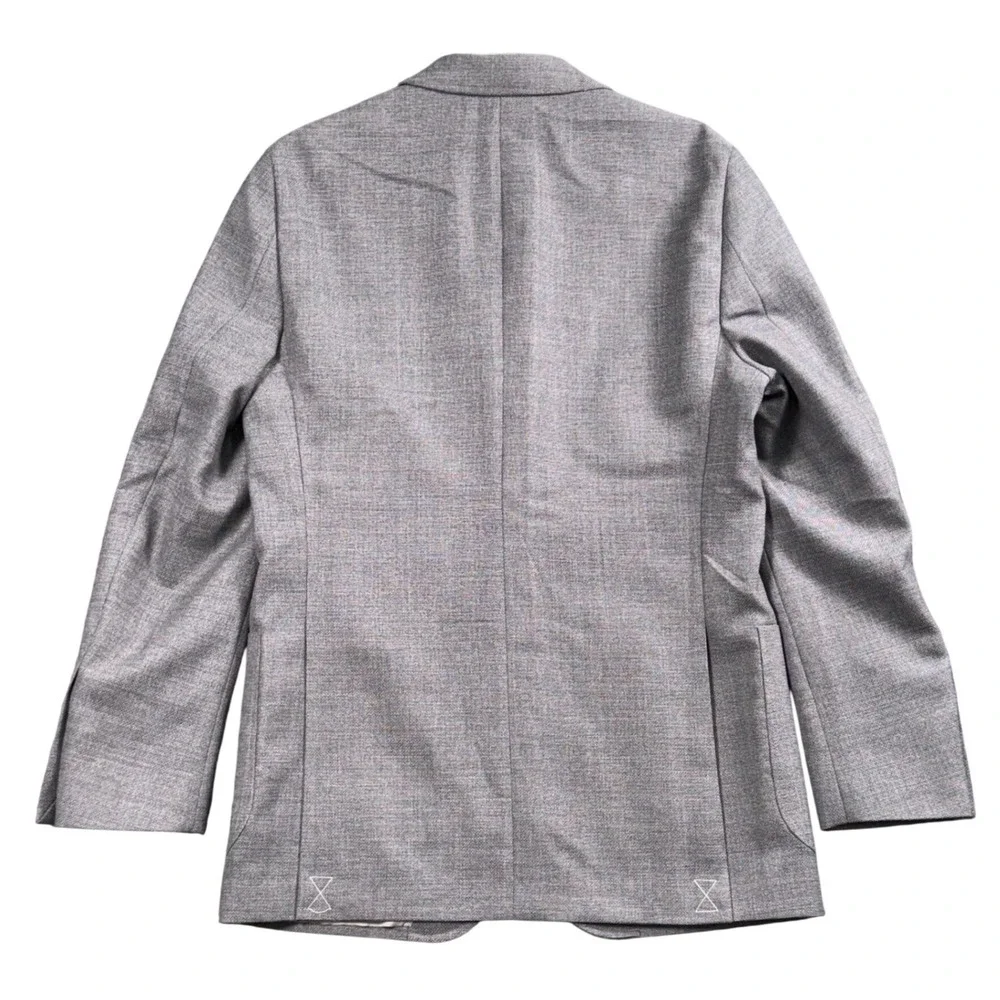 Brooks Brothers Vitale Barberis Canonico Gray Wool Blazer Sport Coat‎ 38R New